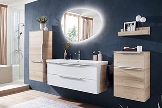 Badmöbel der Serie Calmo Pinta (Pelipal Serie 7075)
