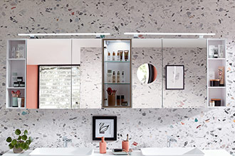 Badmöbel der Serie Aquarell Varro (Pelipal Vario Select)