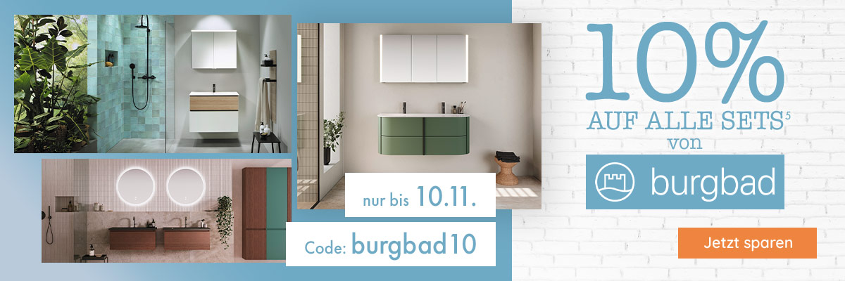Burgbad Aktion 10% auf Sets