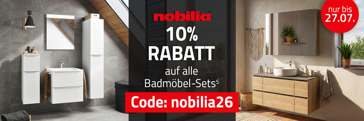 10% auf alle Nobilia Sets