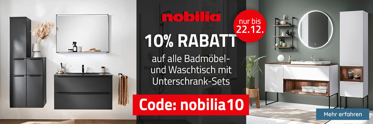 10% sparen auf alle Nobilia Sets