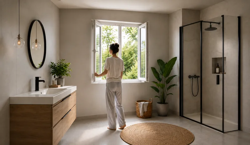 Richtig lüften im Badezimmer - So geht’s!