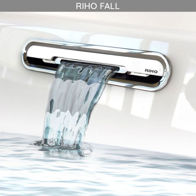 Ab- und Überlaufgarnitur mit integrierter Befüllfunktion (Multiplex Trio MT5 oder Riho Fall)