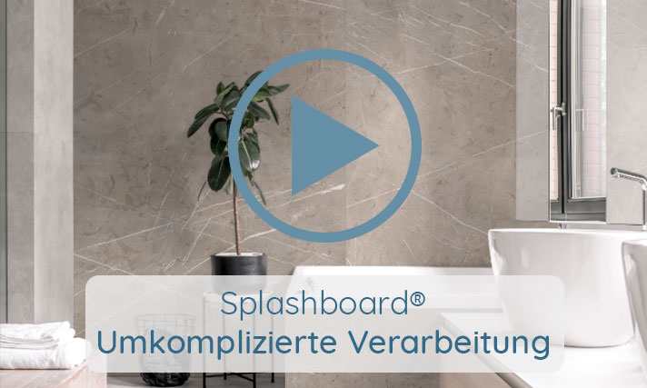 Wandverkleidung fürs Bad: Fugenlose Wandpaneele | badshop.de