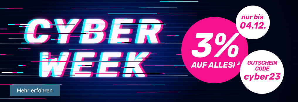Cyber Week - 3% auf alles